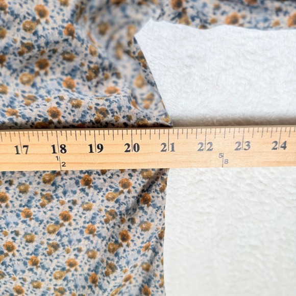 Orvis Womens Floral Corduroy Button Down Shirt Long Sleeve Size M Cotton Cottage - Picture 5 of 7